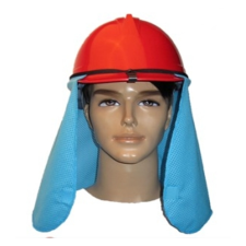 안전모 햇빛 가리개