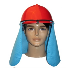 안전모 햇빛 가리개