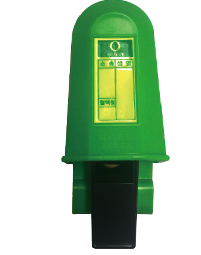 안전모 장착형 호각