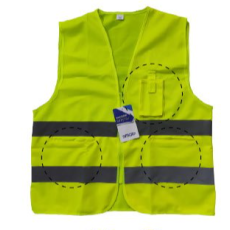 형광 면 안전조끼