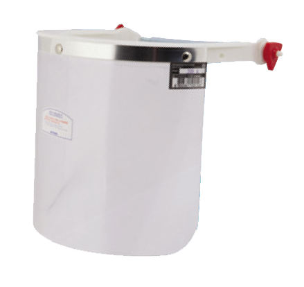 투명 보안면(안전모 장착타입)