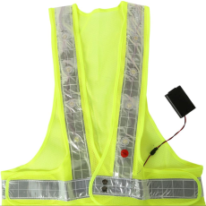 LED 형광 안전조끼