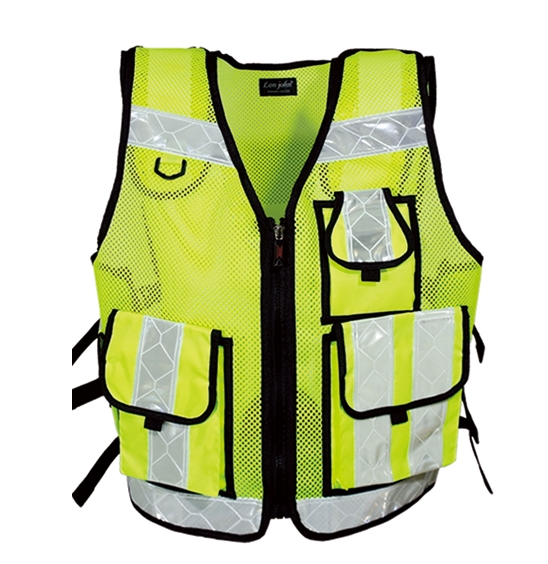 고급형 형광 안전조끼