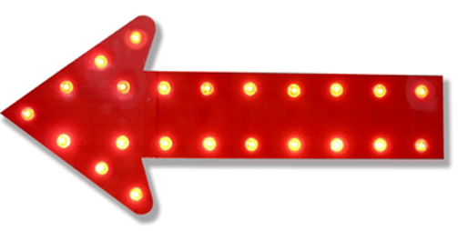 2400mm *1800mm 화살표 점멸 표지판