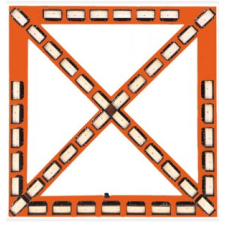 1800mm *1800mm 사각 양방향 싸인보드