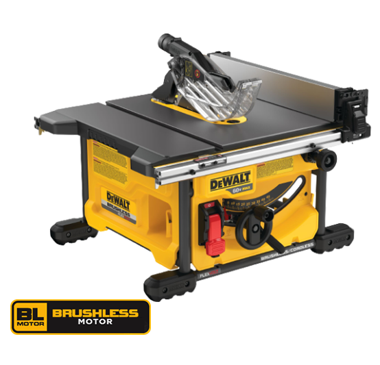 디월트 60V 테이블 쏘 베어툴(8.5") 7485