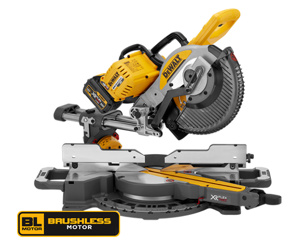 디월트 60V 슬라이딩 각도 절단기(10") 727