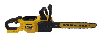 디월트 60V 체인톱 베어툴 574(18")