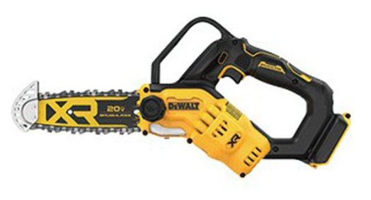 디월트 20V 한손 체인톱 520