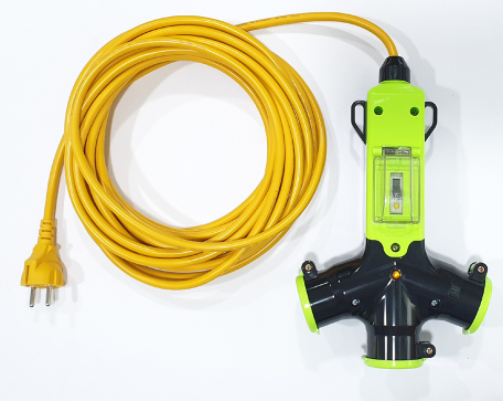 방우형 작업 연결선 2.5SQ(누전 차단기 장착형)