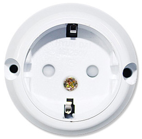 노출 접지 콘센트