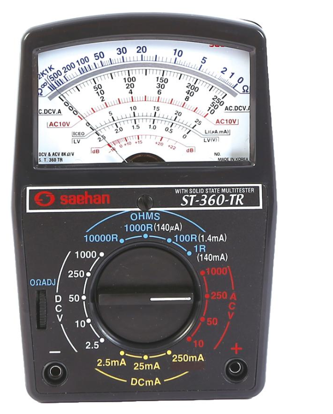아나로그 멀티 테스터기