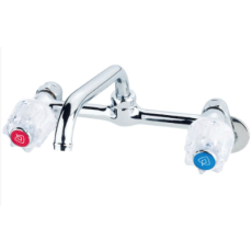 벽붙이 목돌림 2구 수전