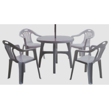 탁자 &등받이 의자