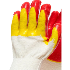 황 이중코팅 장갑